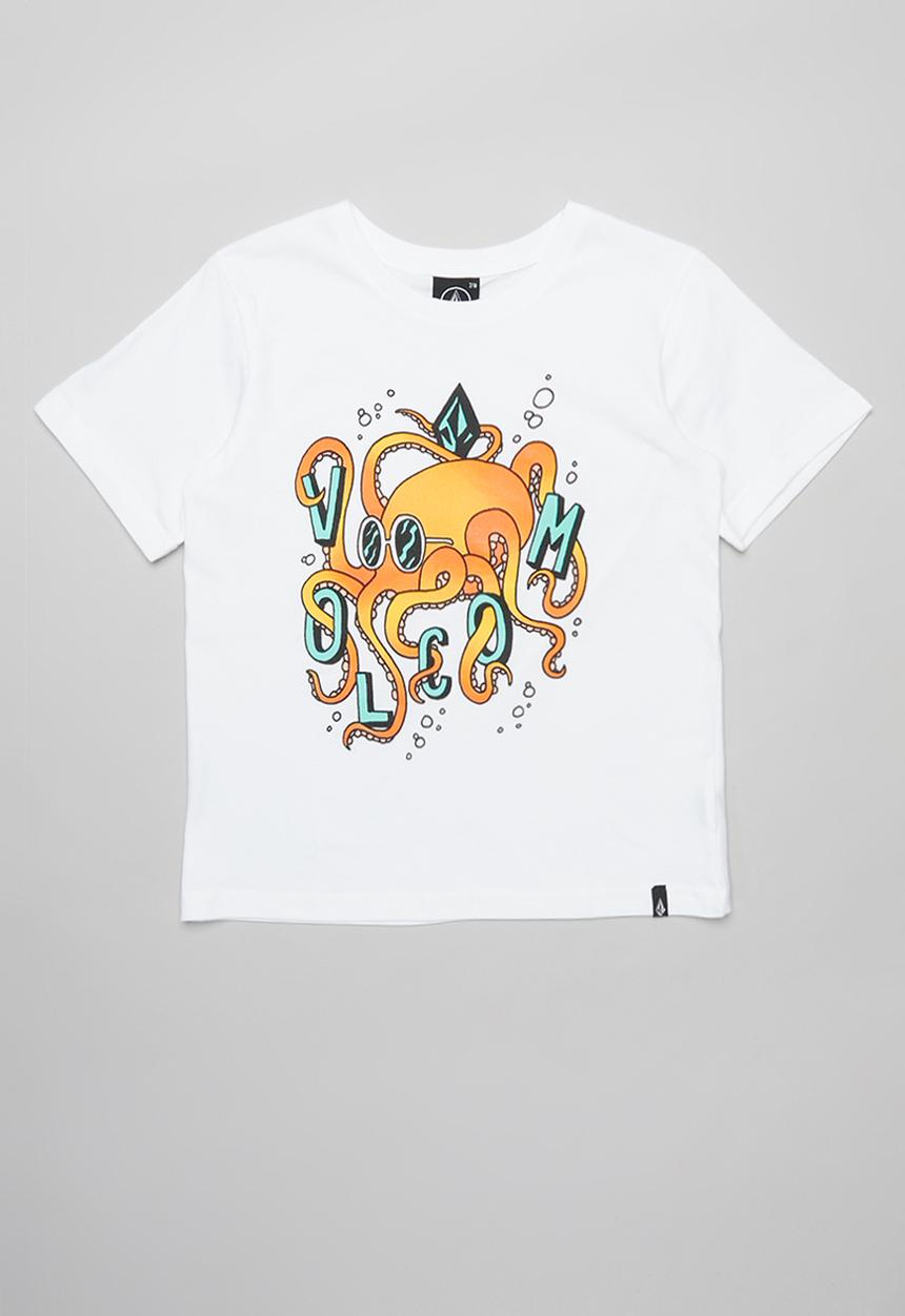 Volcom - Octo boys short sleeve tee - white