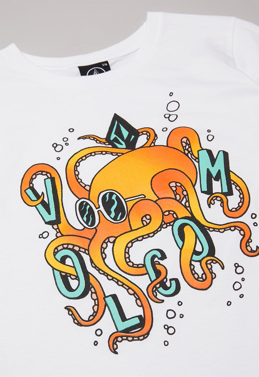 Volcom - Octo boys short sleeve tee - white