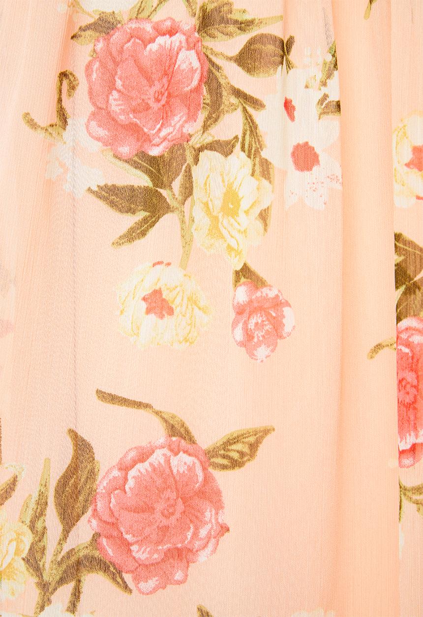 edit - Chiffon gypsy midi floral - multi