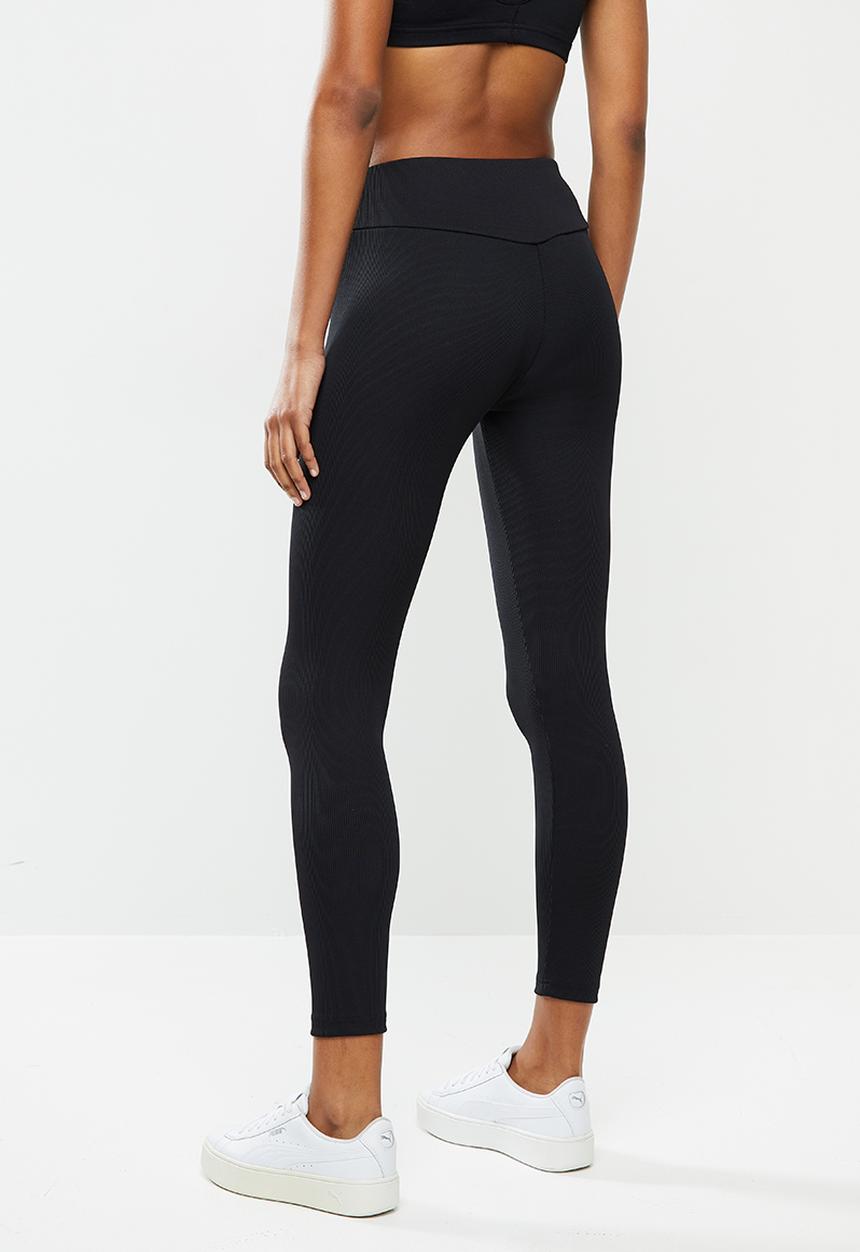 PUMA - Classics ribbed hr legging - black