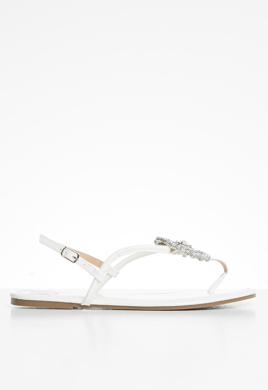 Footwork - Tasmin sandal - white