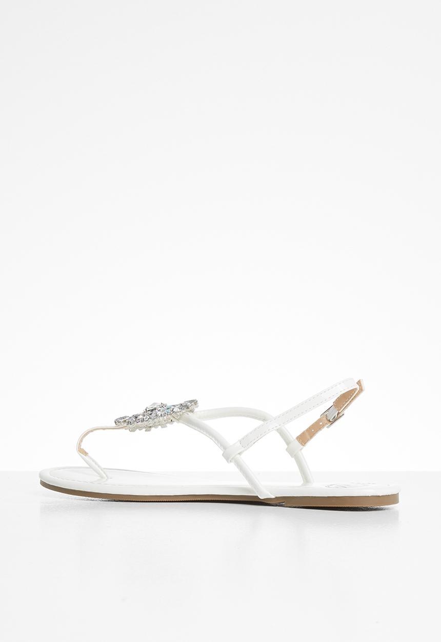 Footwork - Tasmin sandal - white