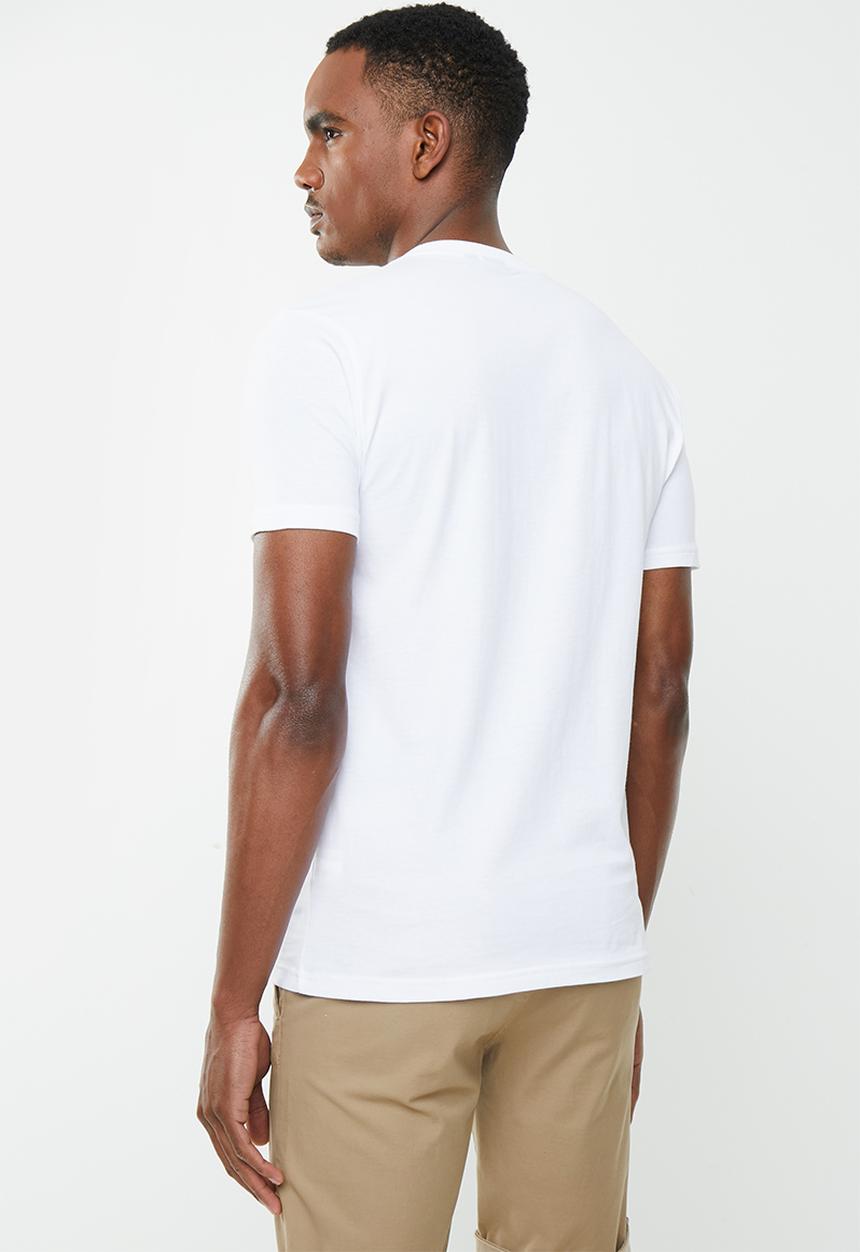 POLO - Julias big crest crew neck tee - white