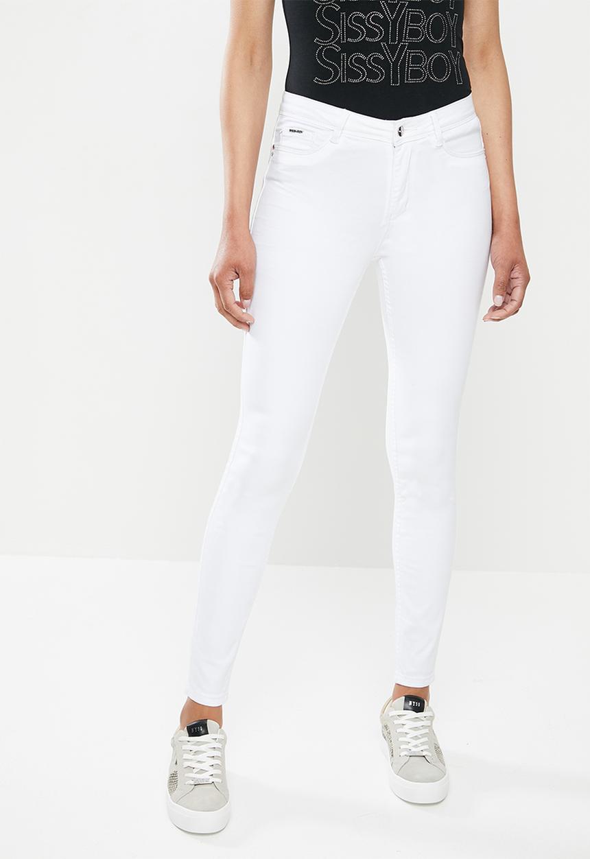 SISSY BOY - Stretch denim axel  skinny - white
