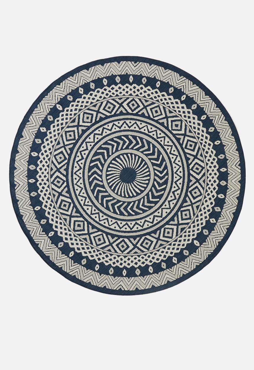 Hertex Haus - Melrose outdoor rug - navy