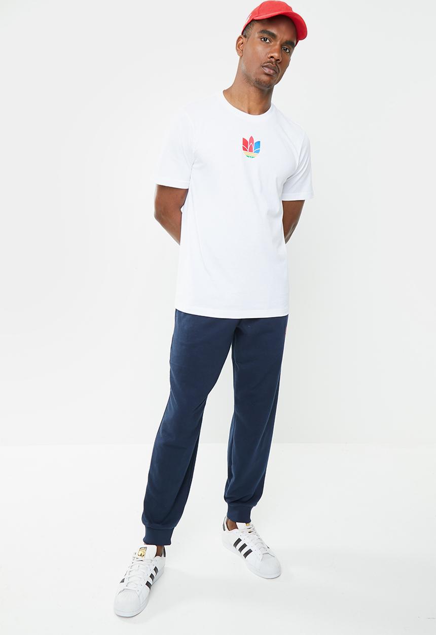 adidas Originals - 3d Trefoil short sleeve tee - white