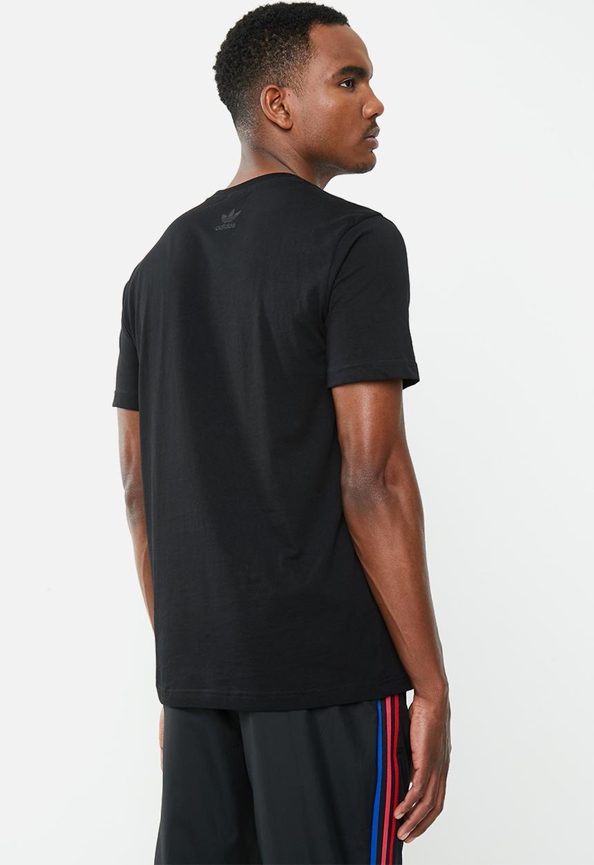 adidas Originals - 3d Trefoil short sleeve tee - black