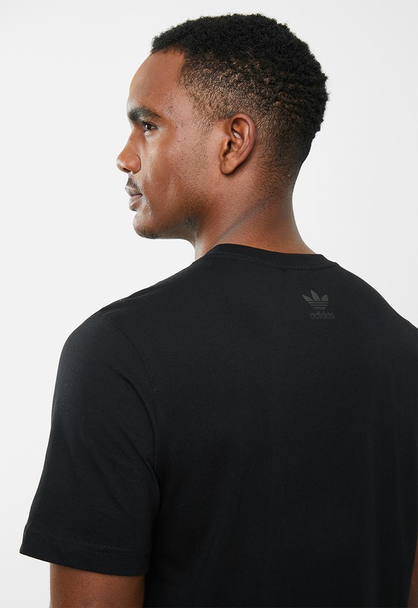 adidas Originals - 3d Trefoil short sleeve tee - black
