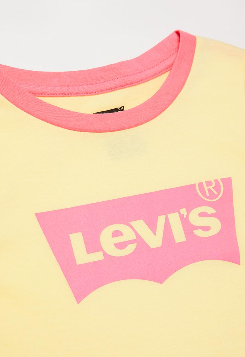 Levi’s® - Tulip hem top - yellow & pink