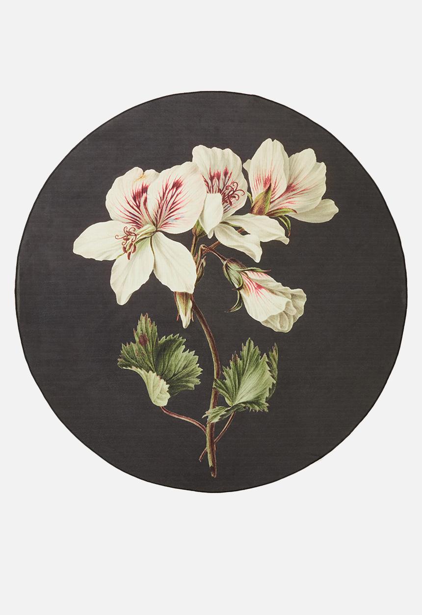 Hertex Haus - Floret round rug - blossom