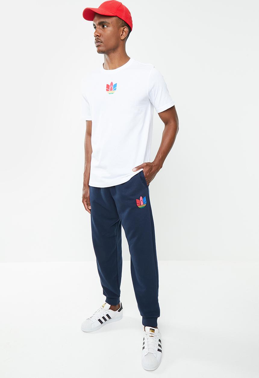 adidas Originals - 3D trefoil sweatpants - navy