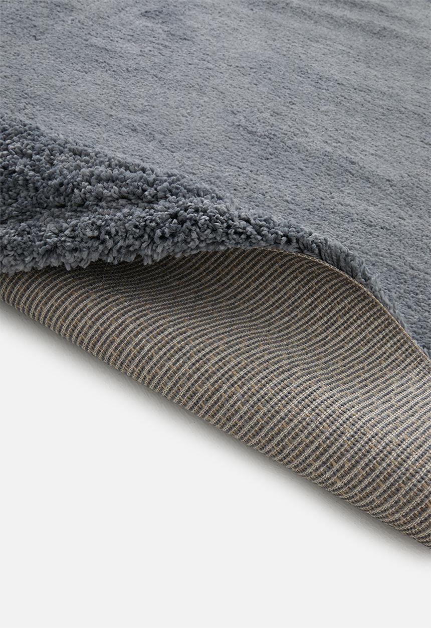 Fotakis - Royal nomadic shaggy rug - plain smokey blue