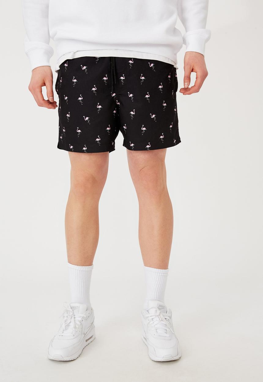 Factorie - Resort short - flamingo