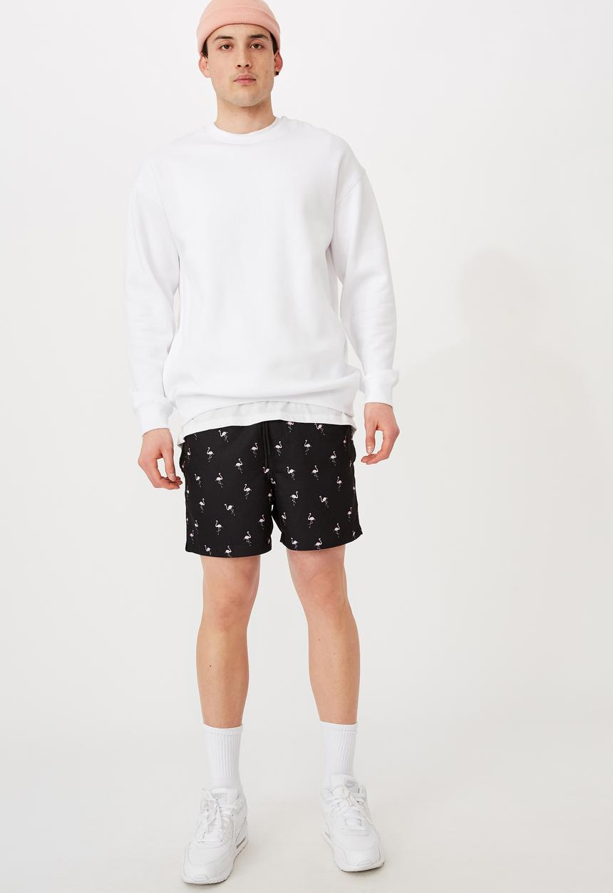 Factorie - Resort short - flamingo