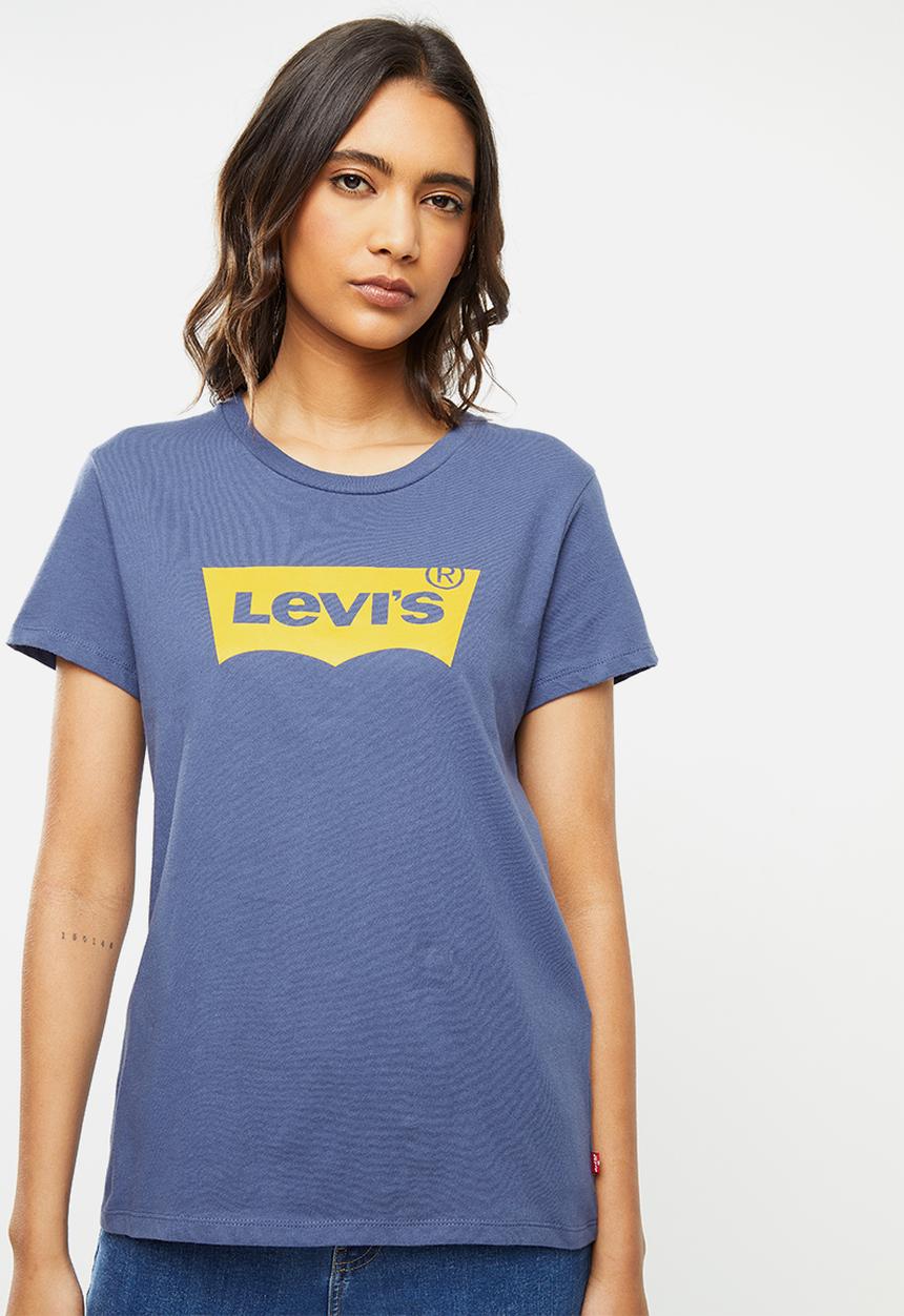 Levi’s® - The perfect tee batwing  - blue indigo