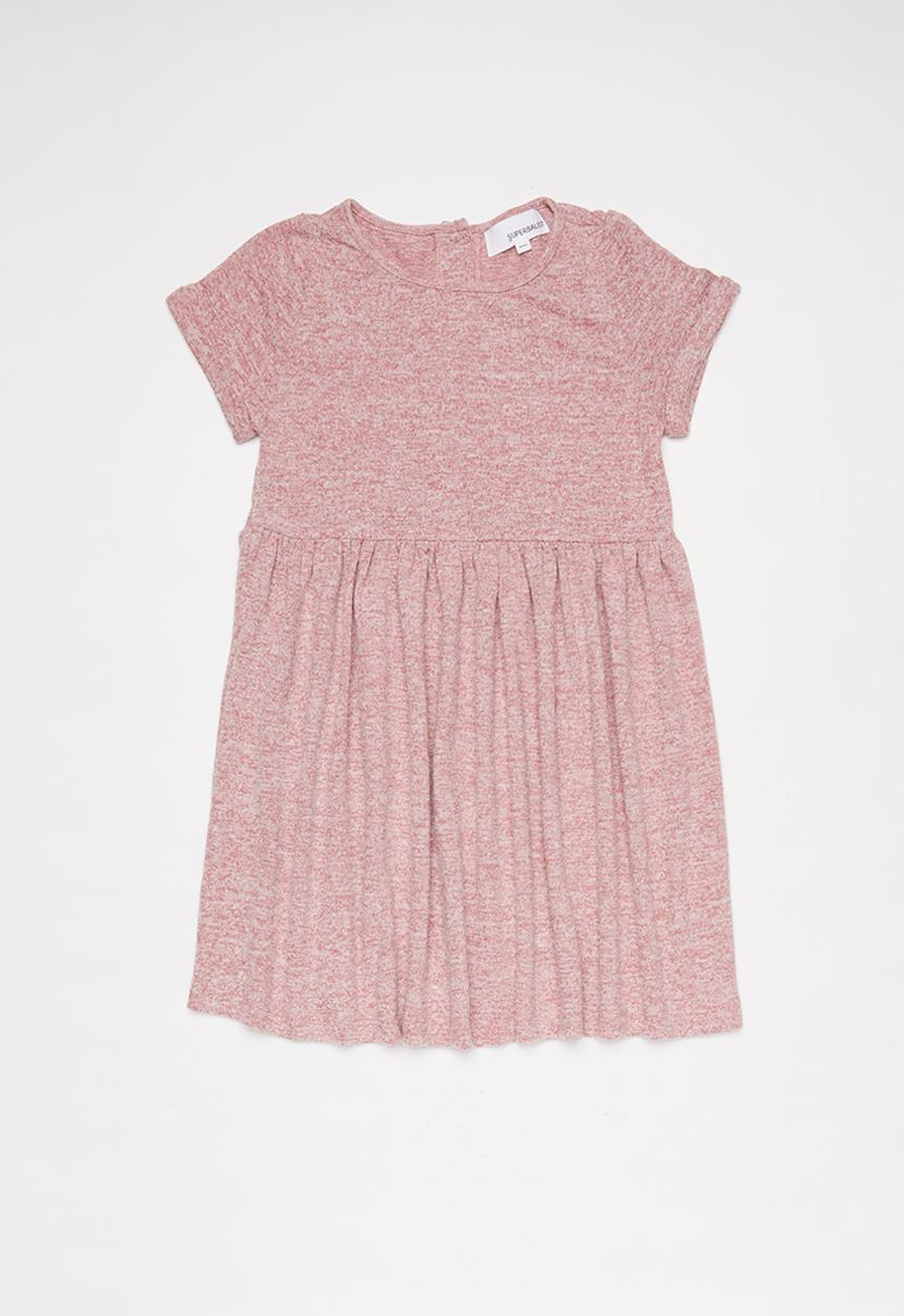 Superbalist - Back button detail dress - pink