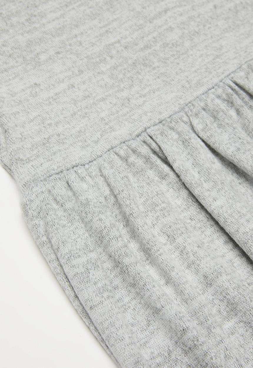 Superbalist - Back button detail dress - grey