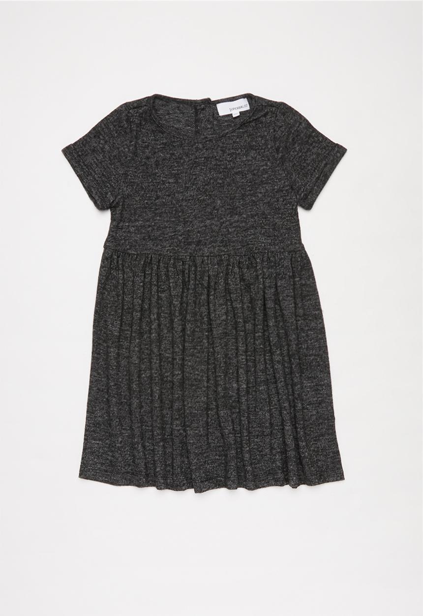 Superbalist - Back button detail dress - charcoal