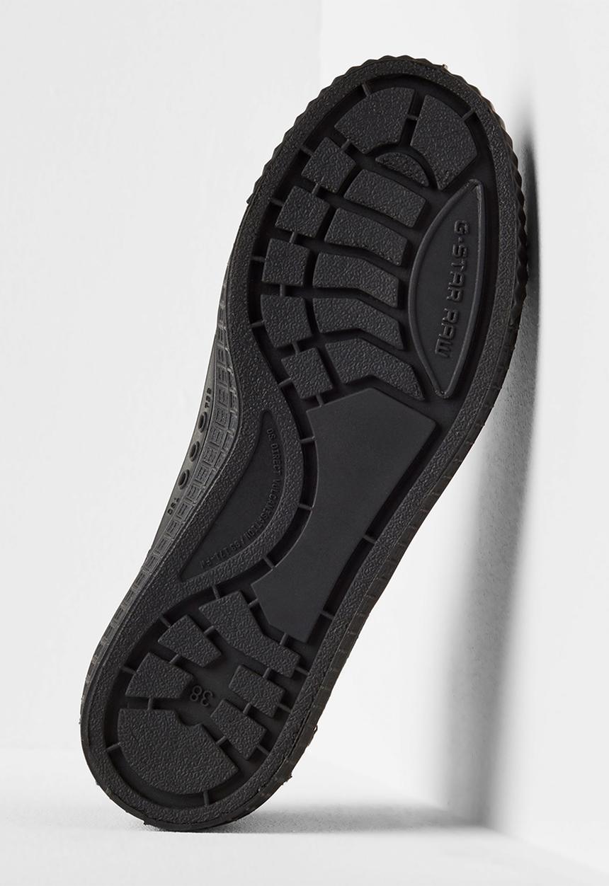 G-STAR - Rovulc 50 years denim mid womens sneaker - black