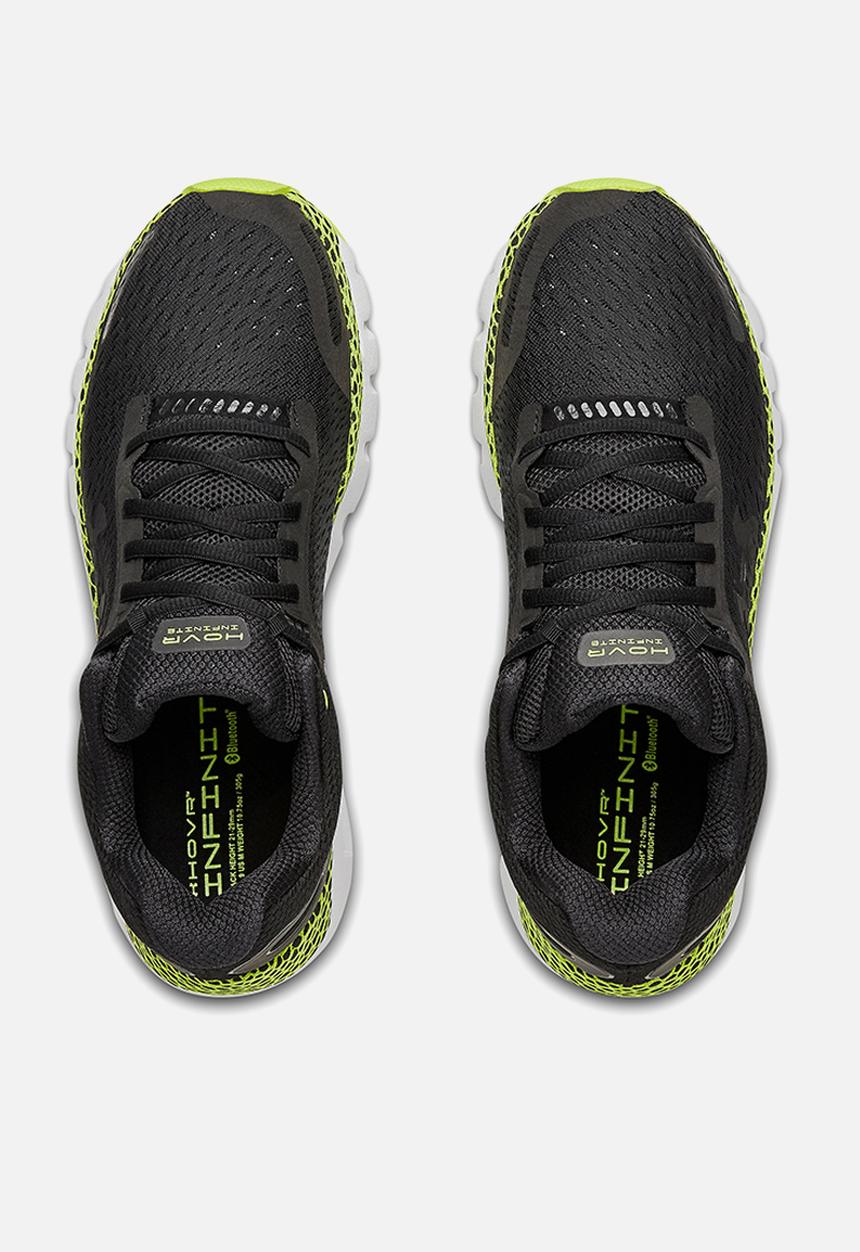 Under Armour - Ua hovr infinite 2 - black / green citrine / black