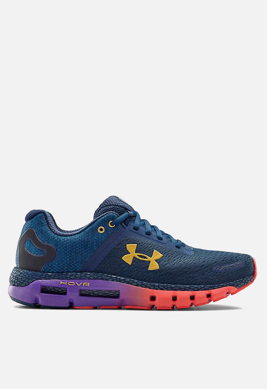 Under Armour - Ua hovr infinite 2 - blackout navy / purple pop / metallic gold luster