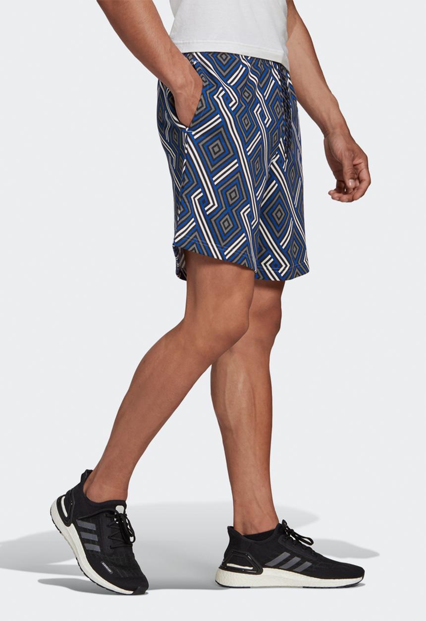 adidas Performance - All over print shorts - multi
