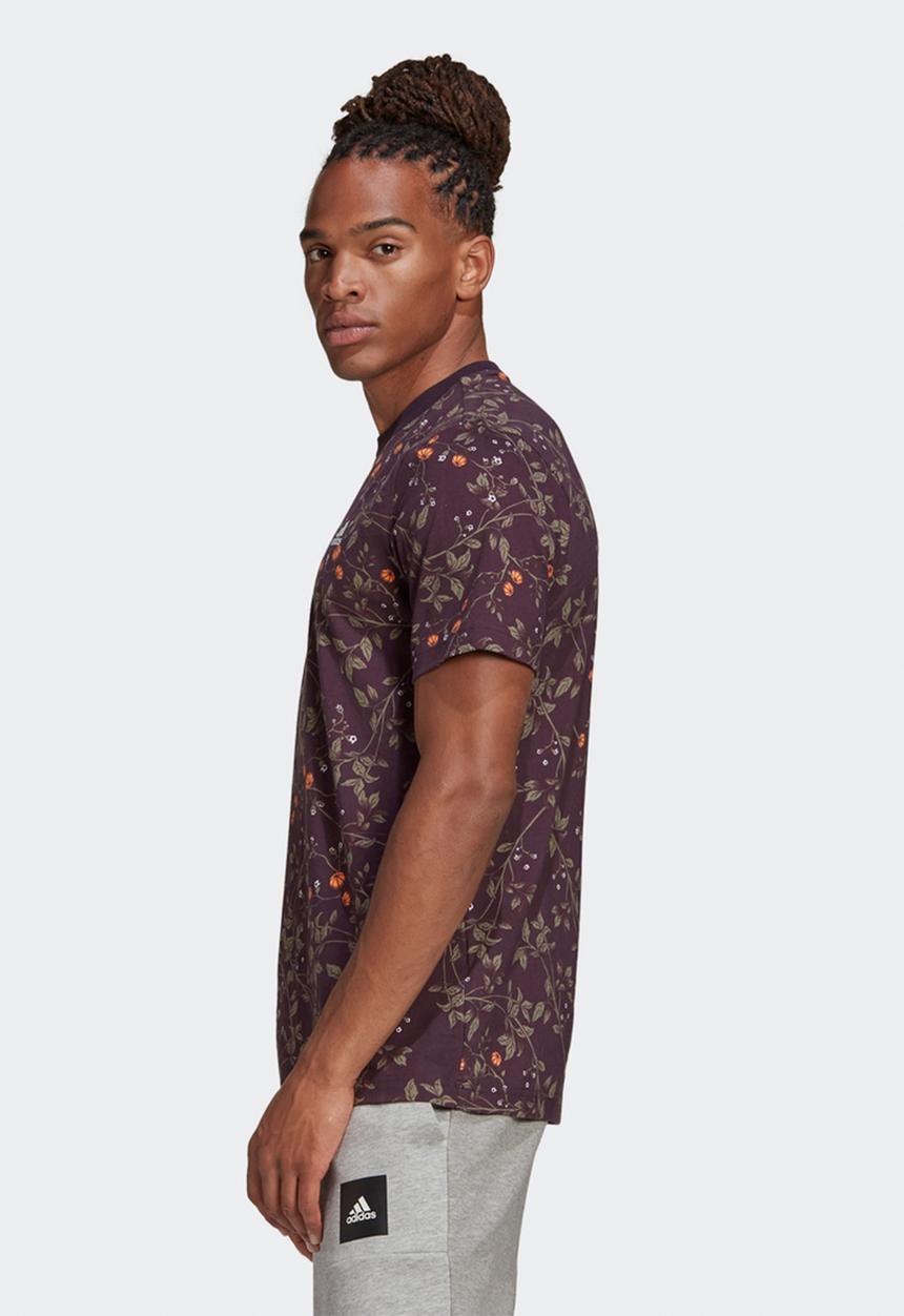adidas Performance - Must have gfx short sleeve tee - purple