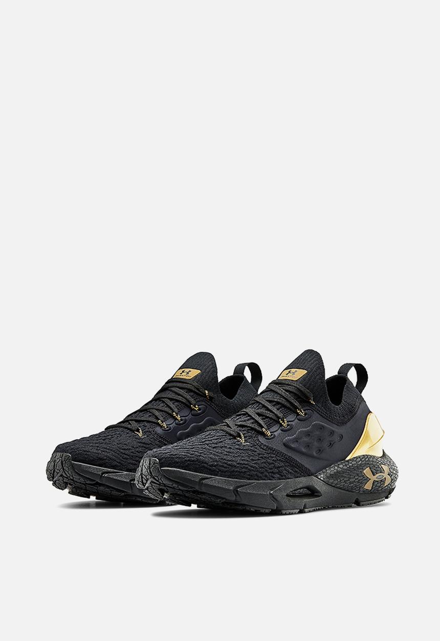 Under Armour - Ua hovr phantom 2 mtlc - black / black / metallic gold luster
