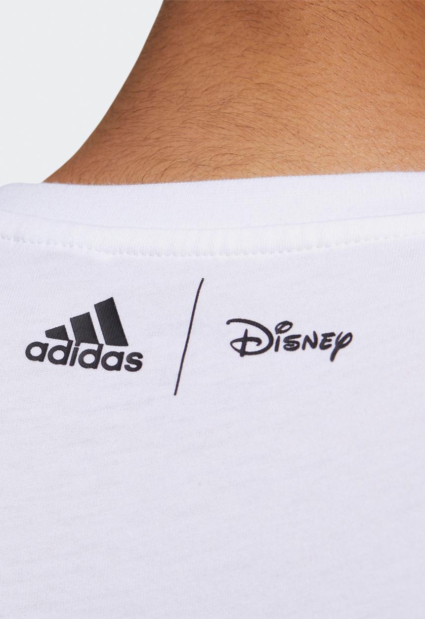 adidas Performance - Disney all over print tee - white & black