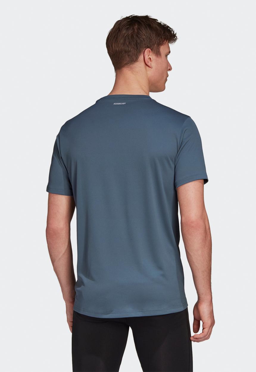 adidas Performance - Badge of sport gfx tee - blue