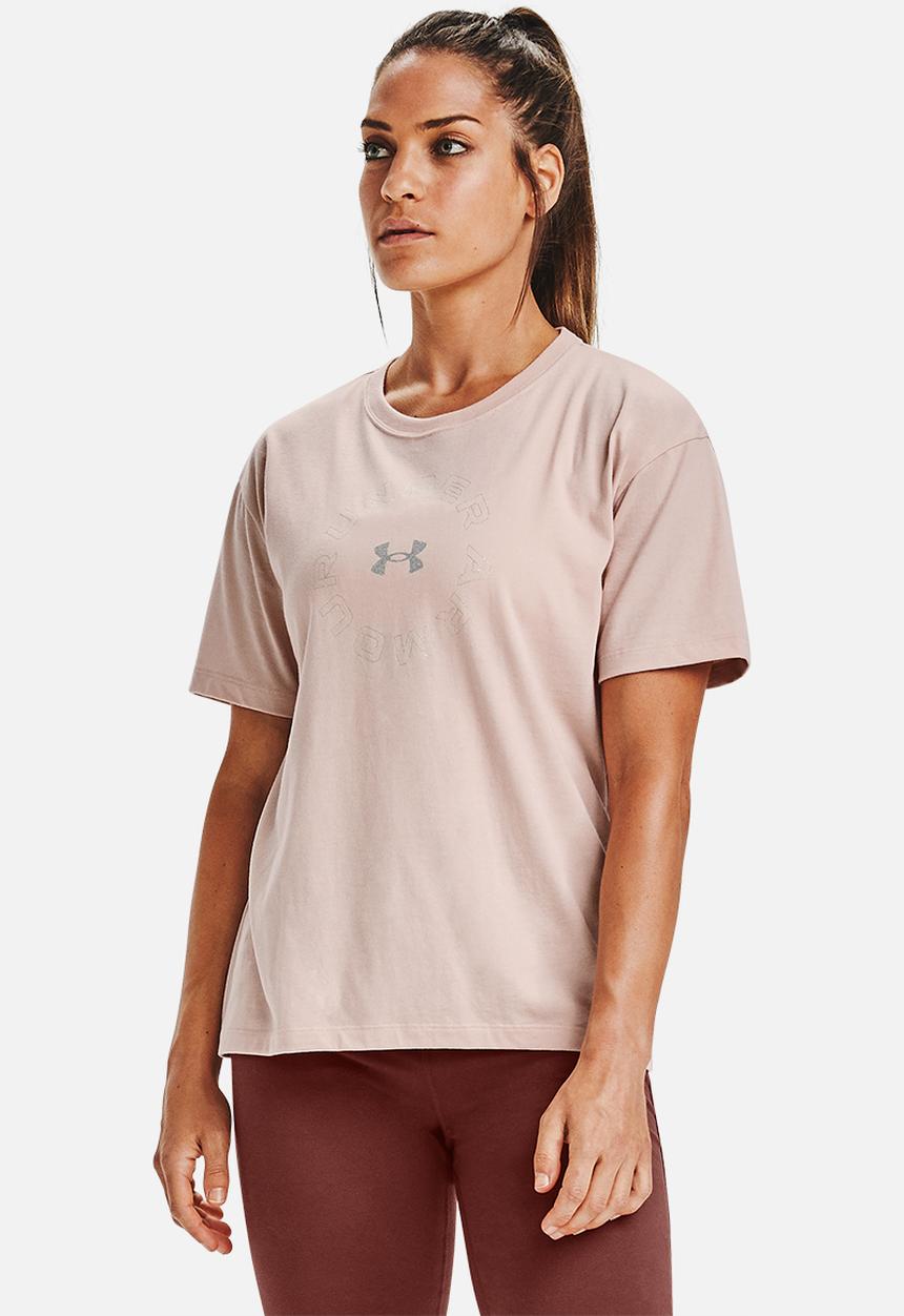 Under Armour - Live fashion graphic tee - pink