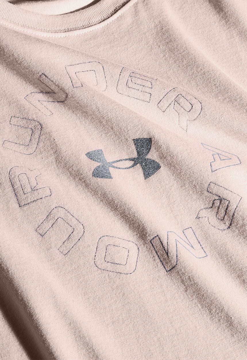 Under Armour - Live fashion graphic tee - pink