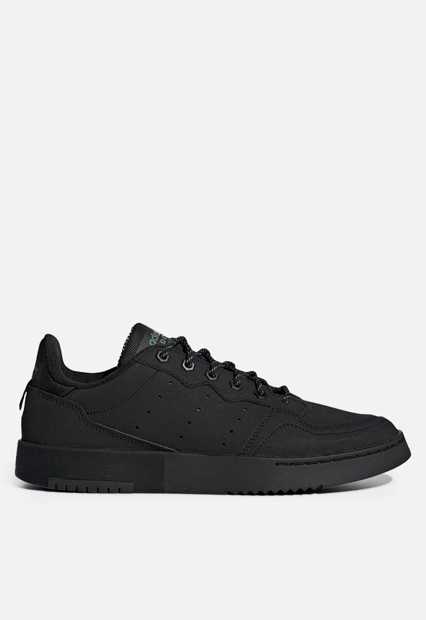 adidas Originals - Supercourt - core black & trace green