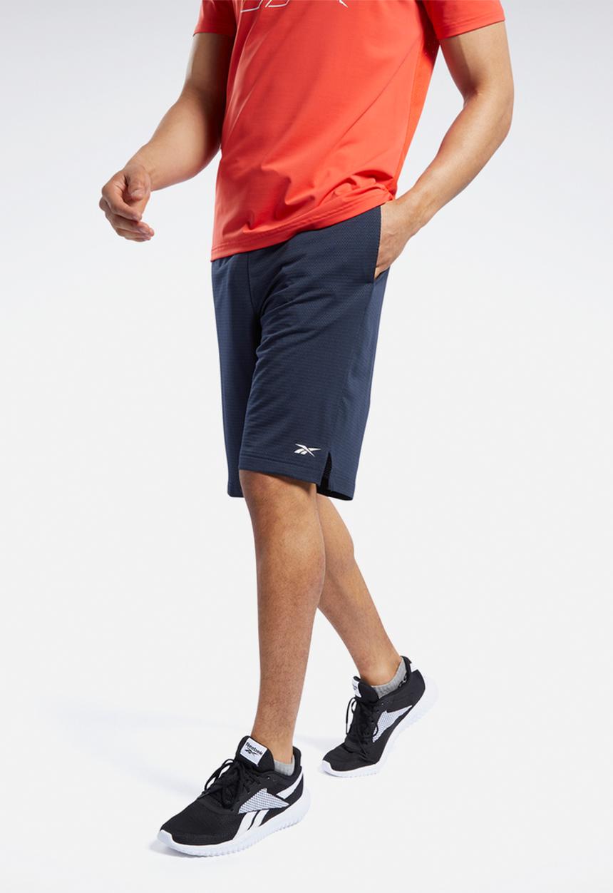 Reebok - Wor mel knit shorts - navy