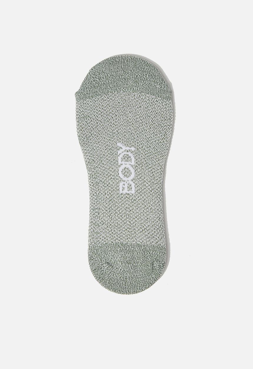 Cotton On - Fresh mesh invisible sock - khaki