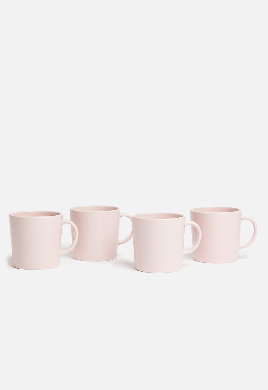Sixth Floor - Casa mug set of 4 - pink
