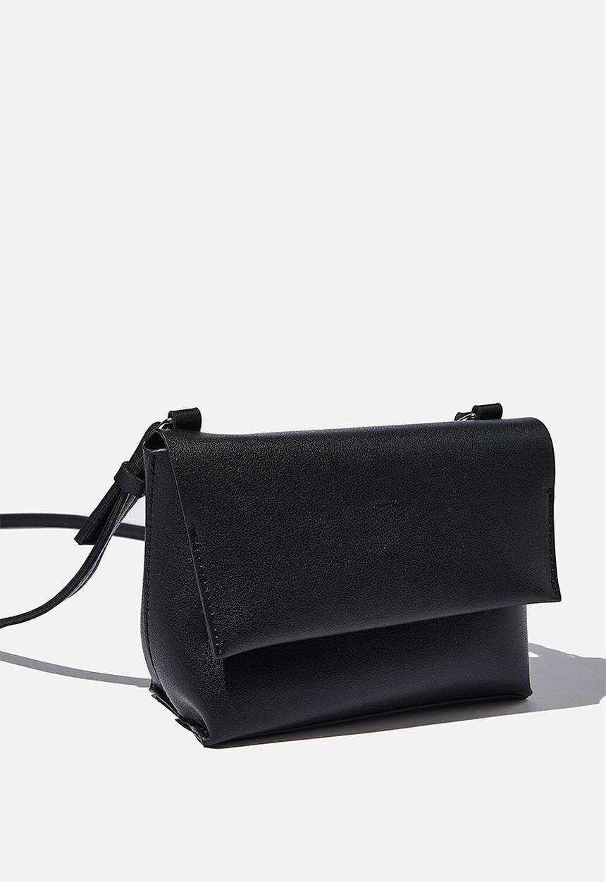 Rubi - Whit cross body bag - black
