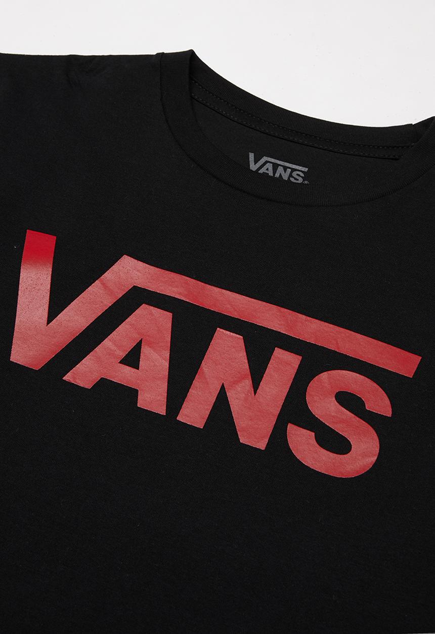 Vans - Vans classic boys - black & red 