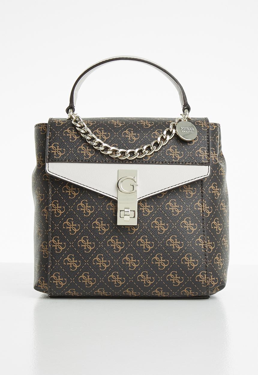 GUESS - Lorenna convertible backpack - brown