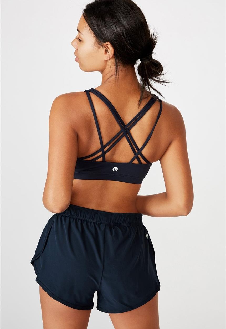 Cotton On - Move jogger short - navy