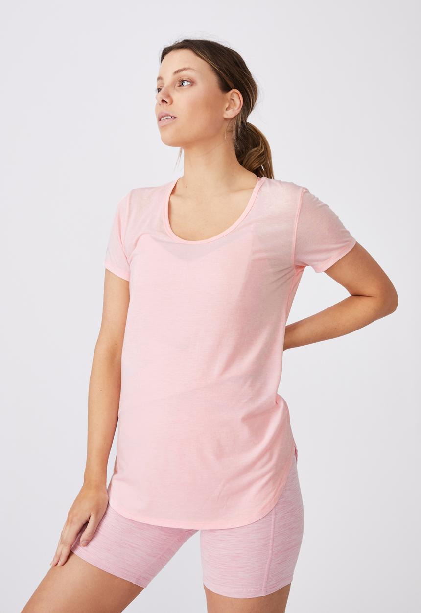 Cotton On - Gym T-shirt - pink