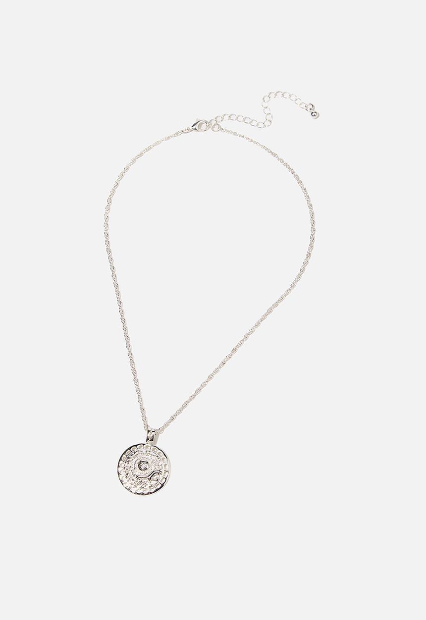 Rubi - Treasures short pendant necklace - silver mystical