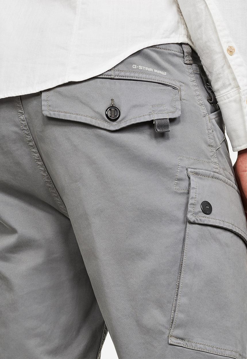G-STAR - Roxic straight tapered cargo pant - grey