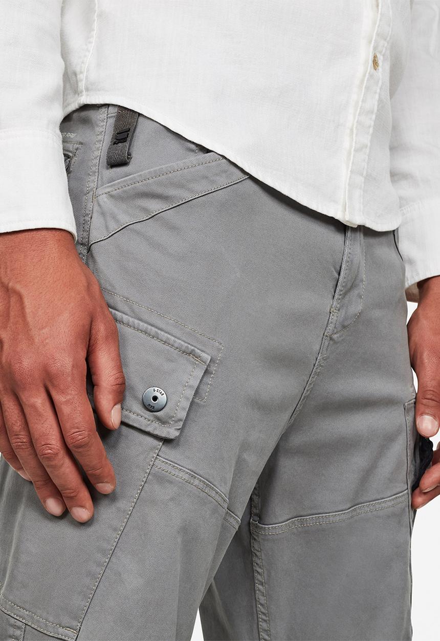 G-STAR - Roxic straight tapered cargo pant - grey