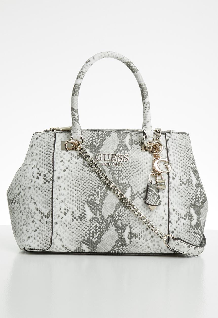 GUESS - Holly status carryall - white & grey