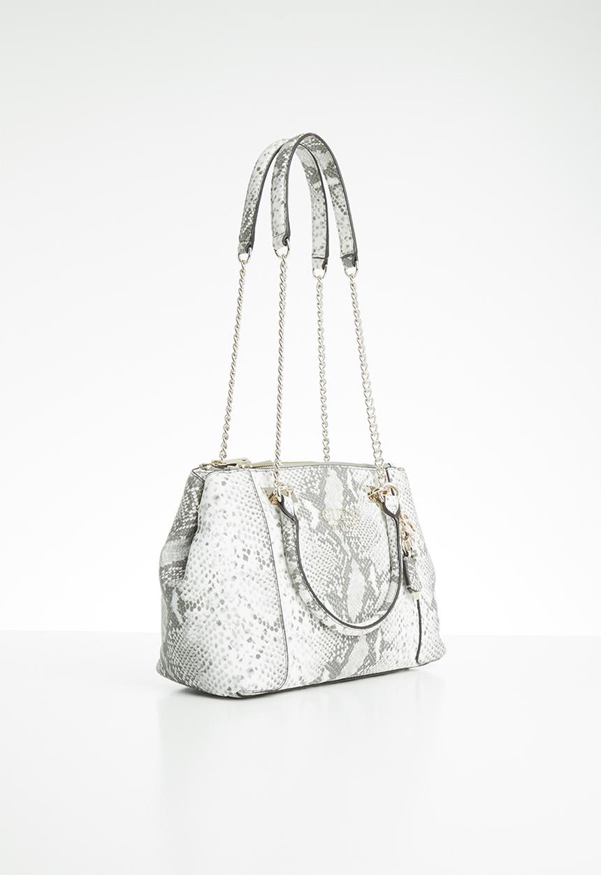 GUESS - Holly status carryall - white & grey