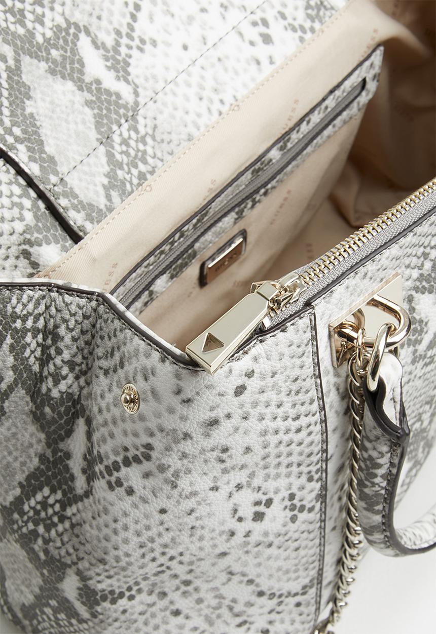 GUESS - Holly status carryall - white & grey