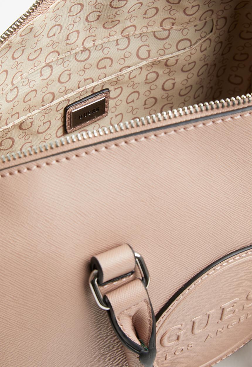 GUESS - Thornton box satchel - mauve