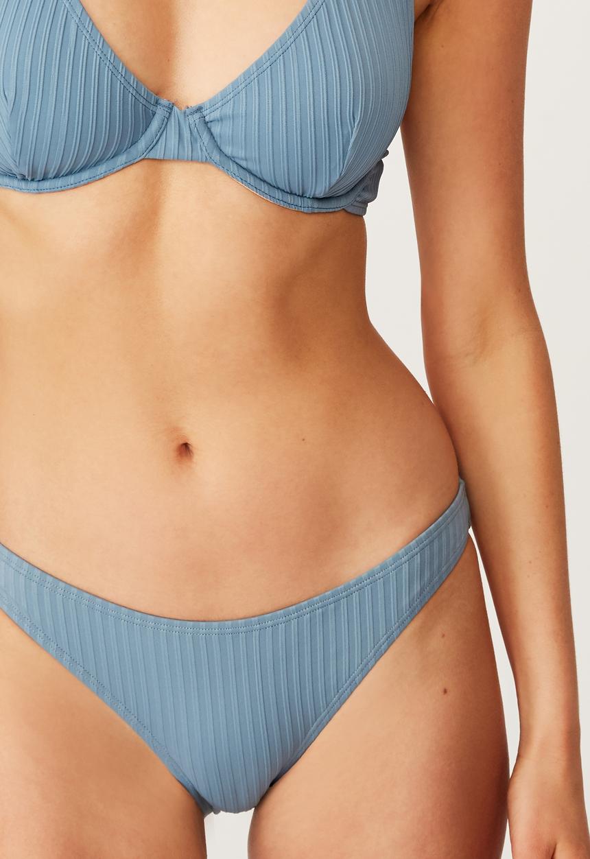 Cotton On - Full bikini bottom - bluestone 