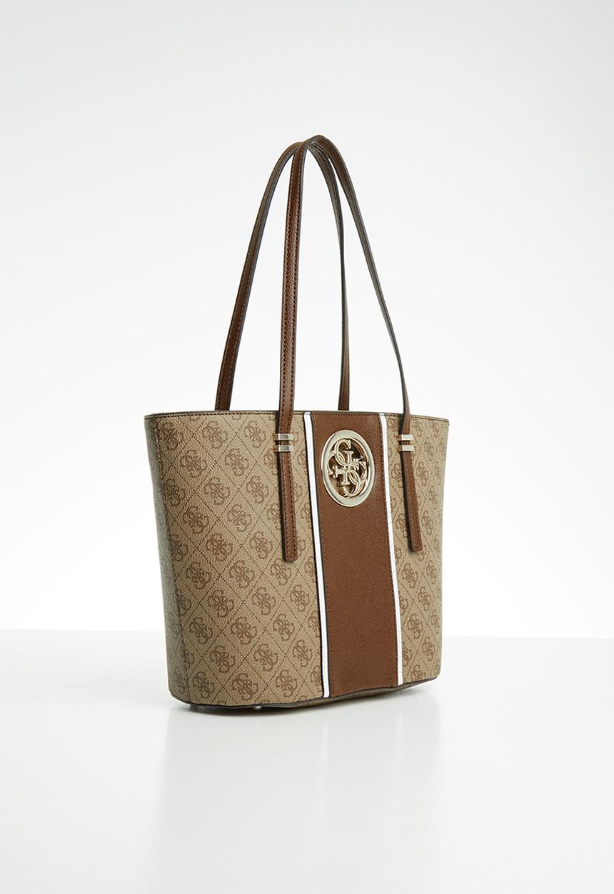 GUESS - Open road small tote - brown